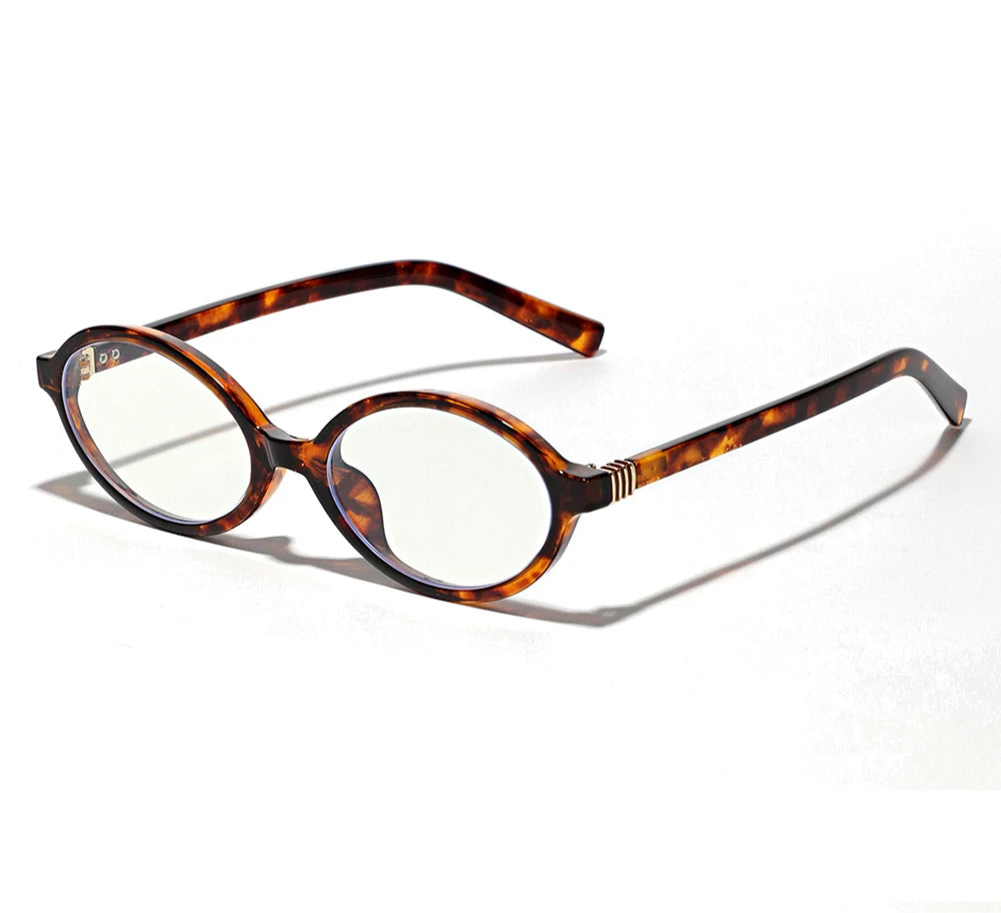 Lunettes ovales anti-lumière bleue Sun Glace