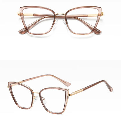 Lunettes papillon anti-lumière bleue Sun Glace